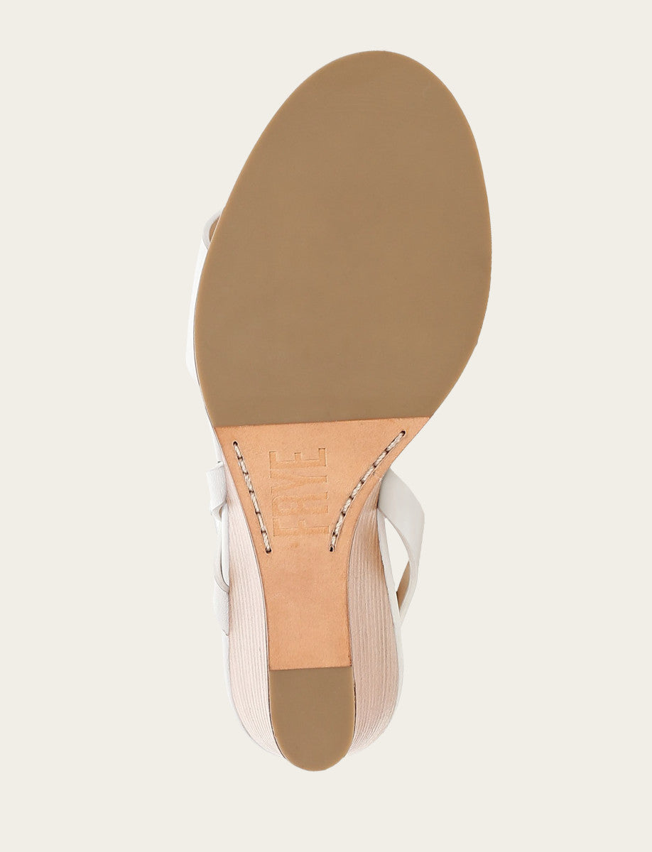 Women's White Rachel Buckle Sandals White