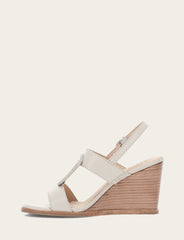 Women's Ivory Rachel Logo Sandals Ivory