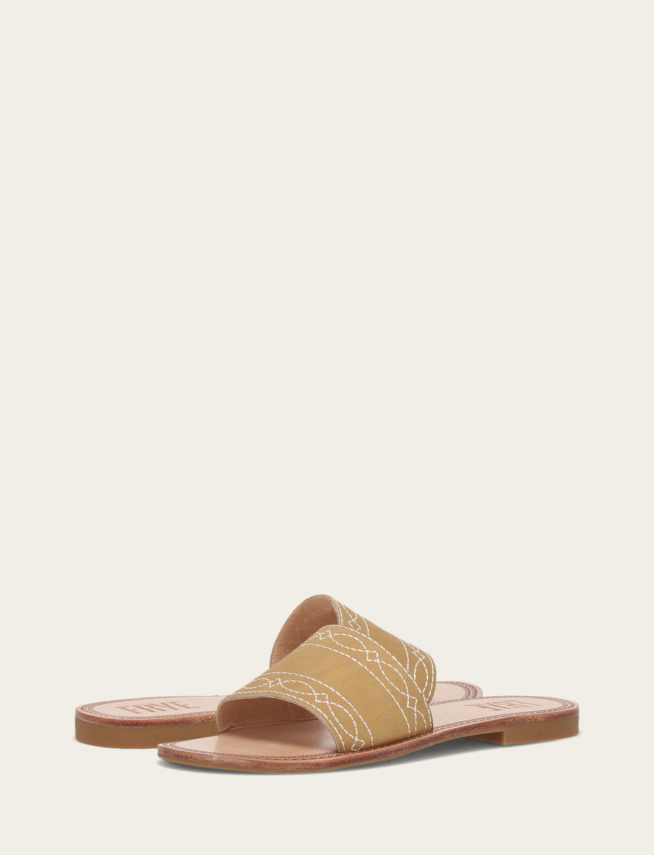 Women's Banana Ava Woodstock Slide Sandals Banana