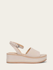 Women's Ivory Joy Ankle Strap Platform Sandals Ivory
