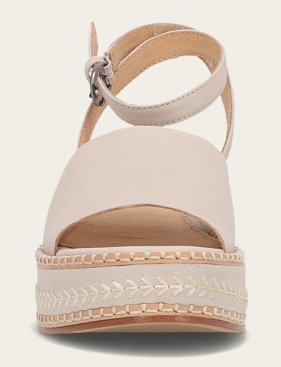 Women's Ivory Joy Ankle Strap Platform Sandals Ivory