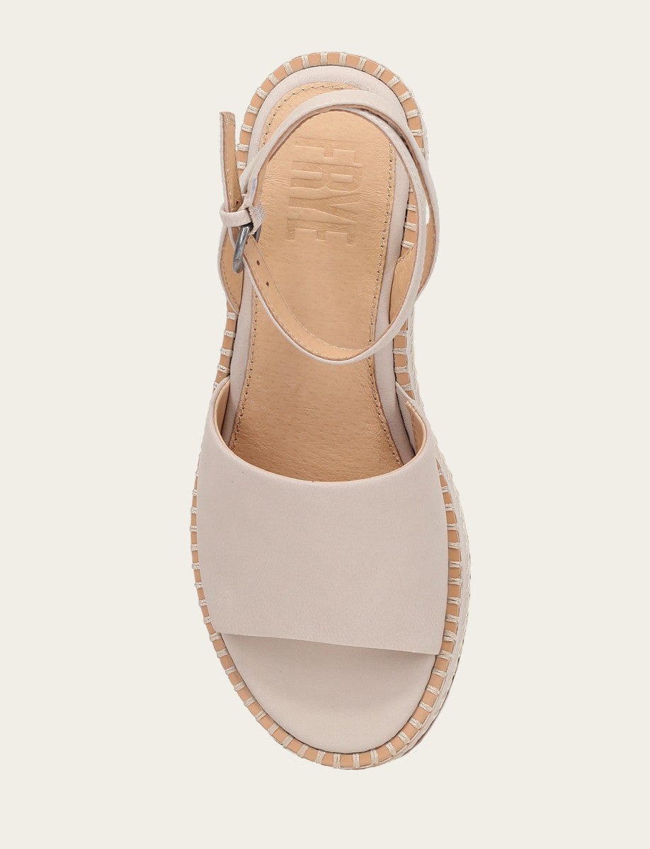 Women's Ivory Joy Ankle Strap Platform Sandals Ivory
