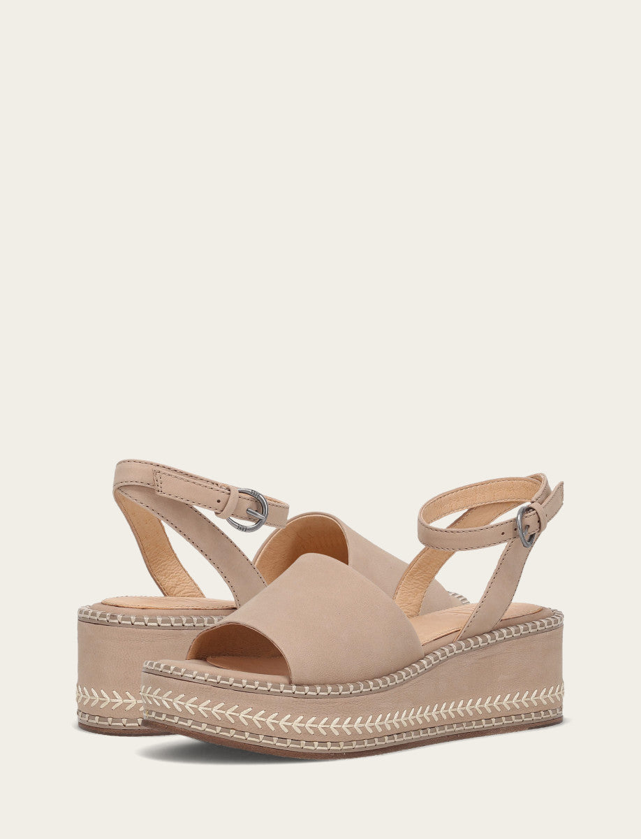 Women's Clay Joy Ankle Strap Platform Sandals Clay