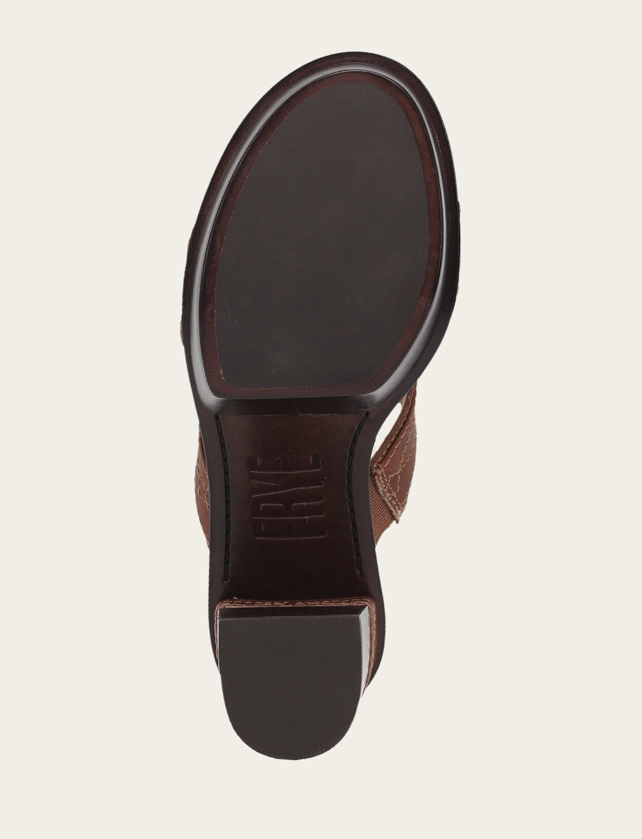 Women's Saddle Pipa Woodstock 2 Band Platform Sandals Saddle