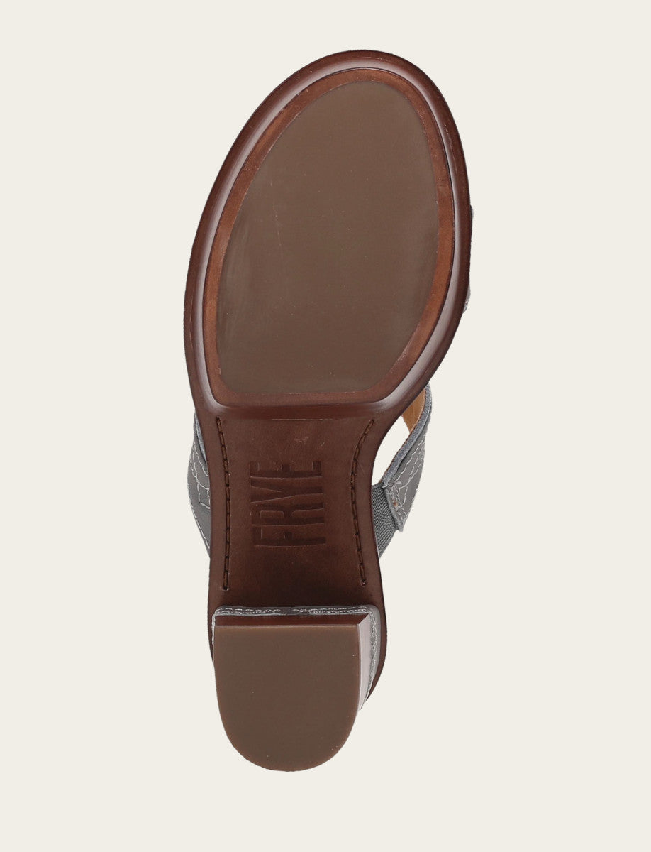 Women's Grey Sky Pipa Woodstock 2 Band Platform Sandals Grey Sky