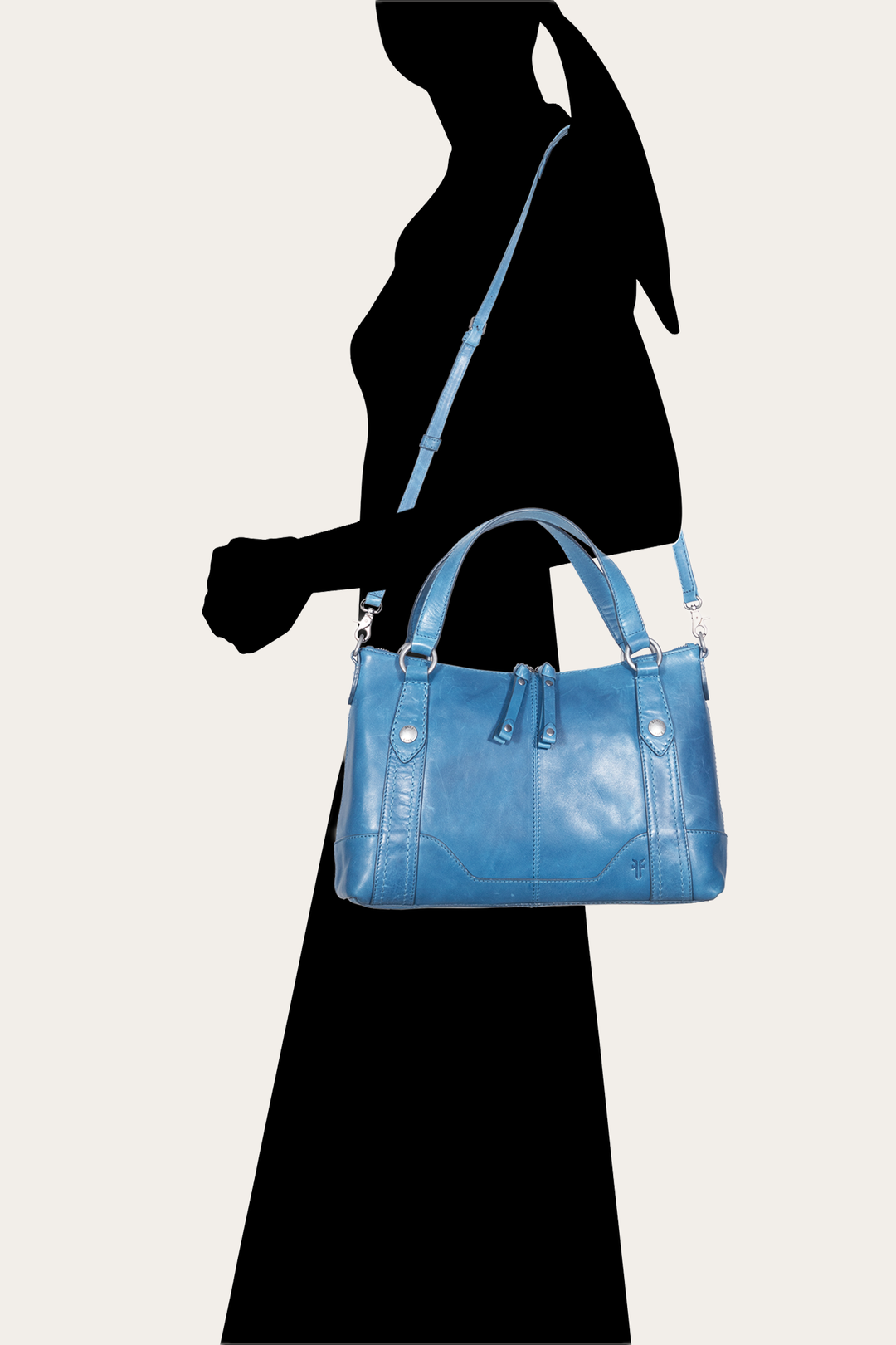 Women's Melissa Medium Satchel Handbag Ink