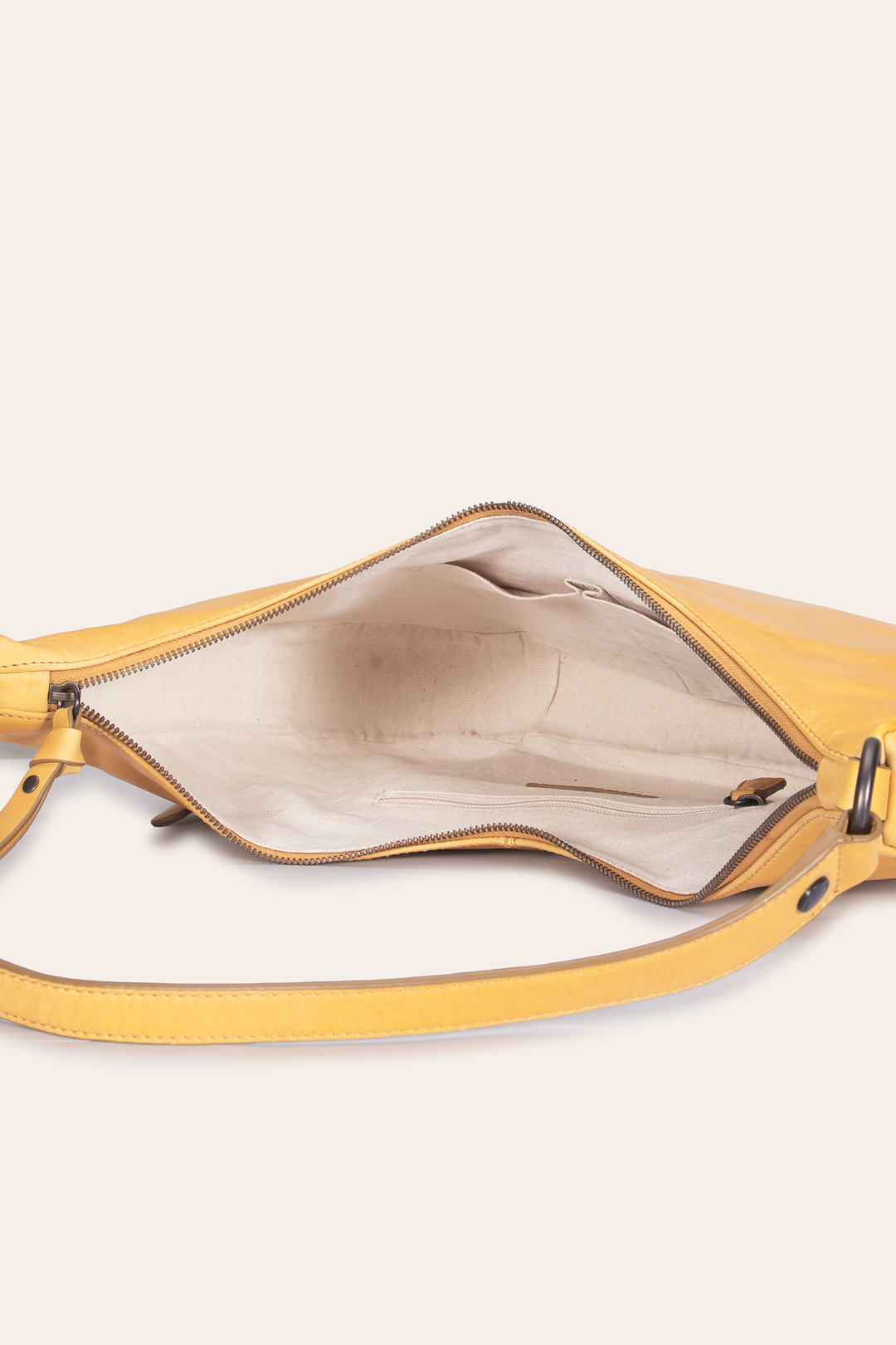 Women's Melissa Crescent Hobo Handbag Mustard
