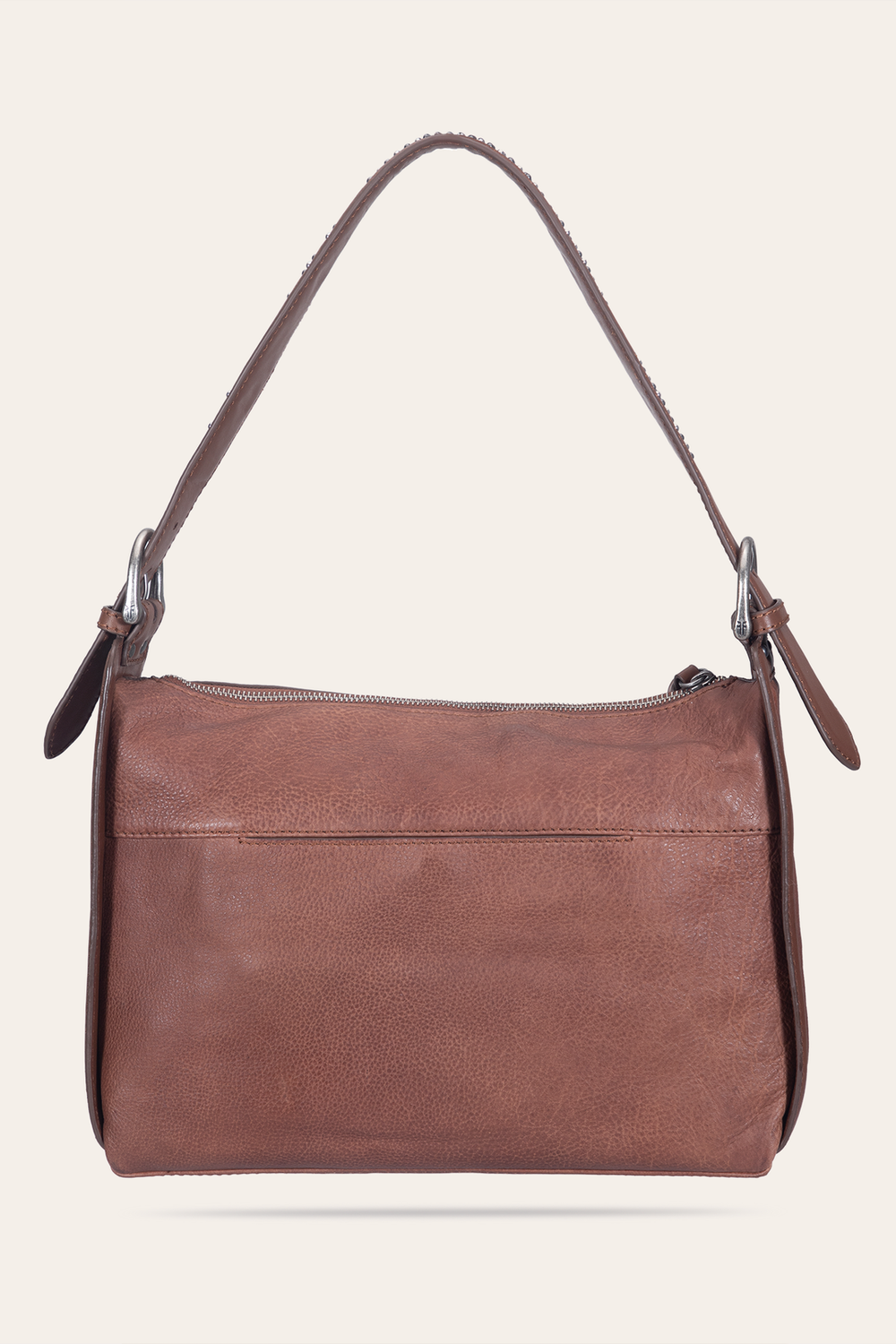 Women's Cognac Carla Studded Shoulder Bag Cognac