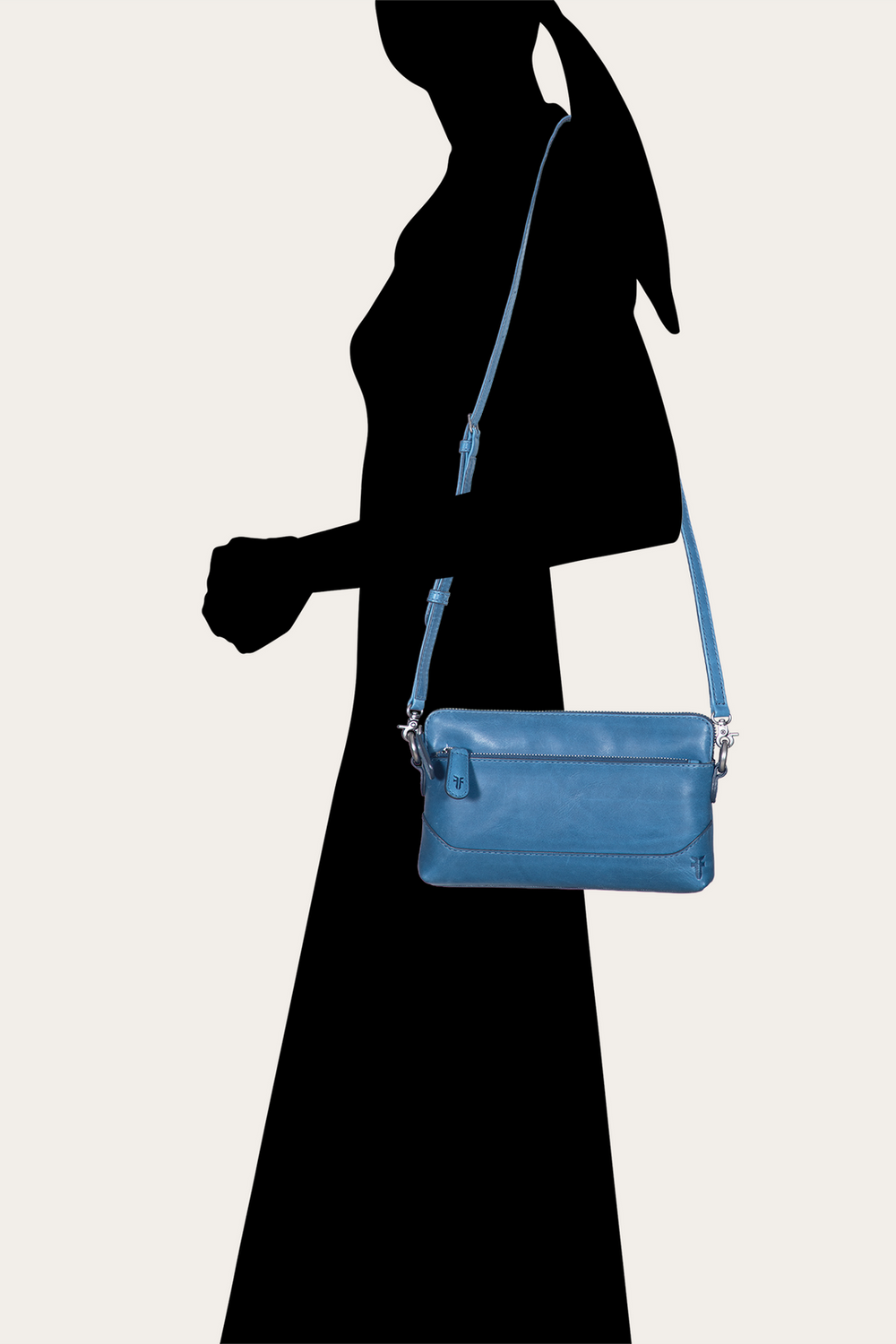 Women's Melissa Wristlet Crossbody Bag Ink