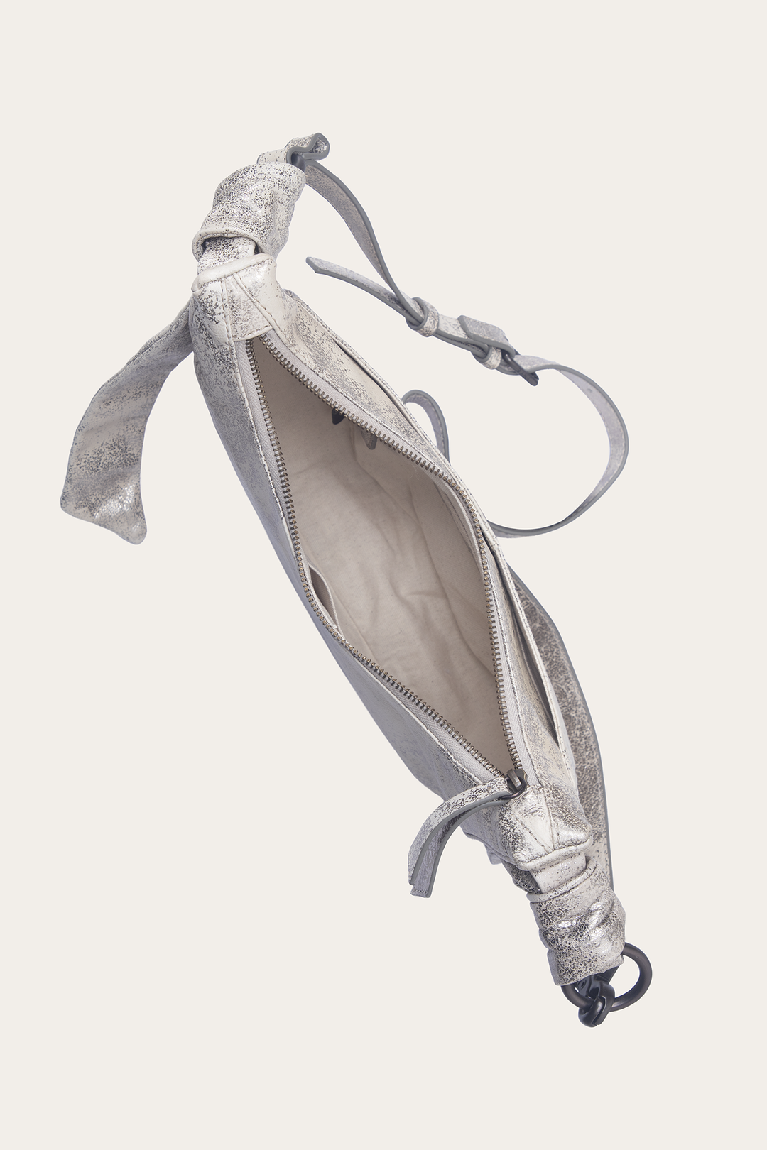 Women's Nora Crossbody Bag Cream Metallic