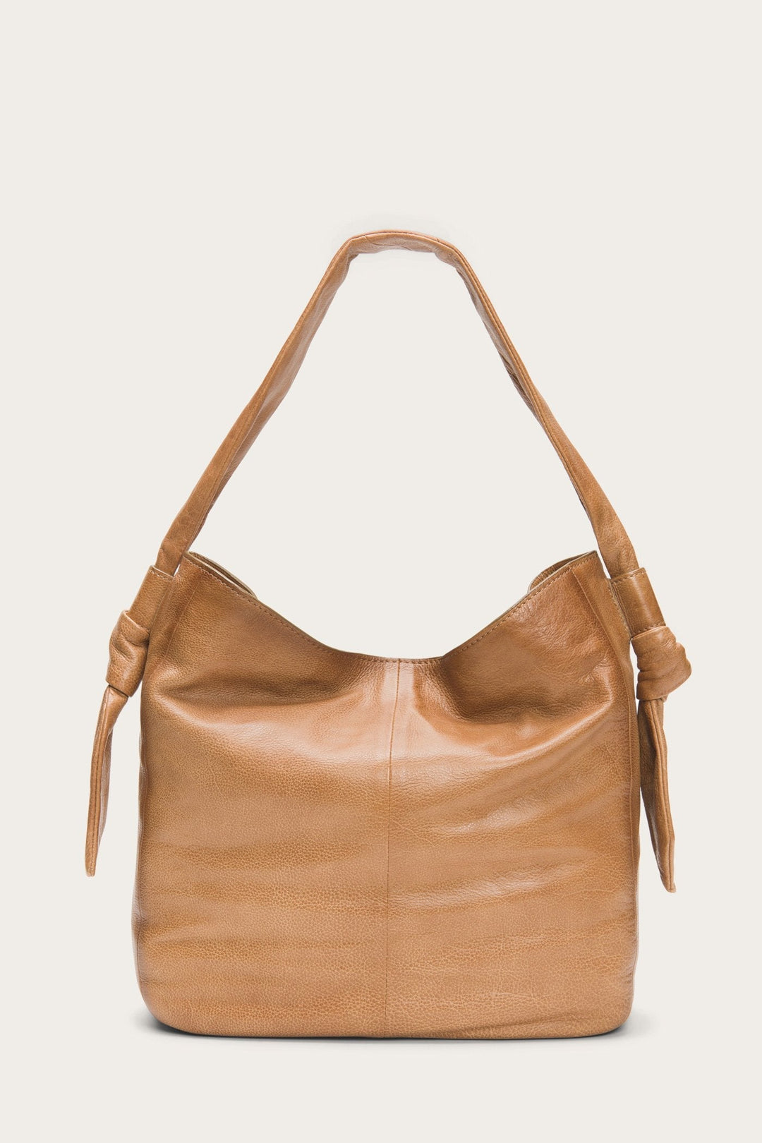 Nora Knotted Hobo in Beige Beige