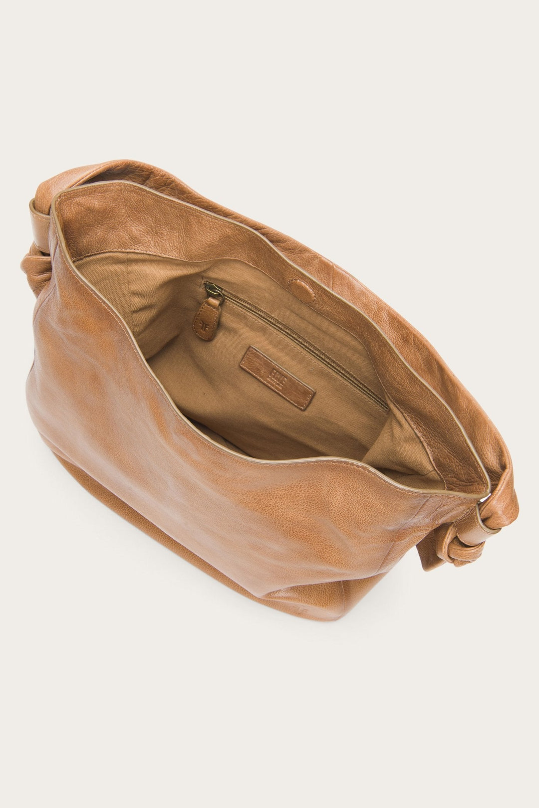 Nora Knotted Hobo in Beige Beige