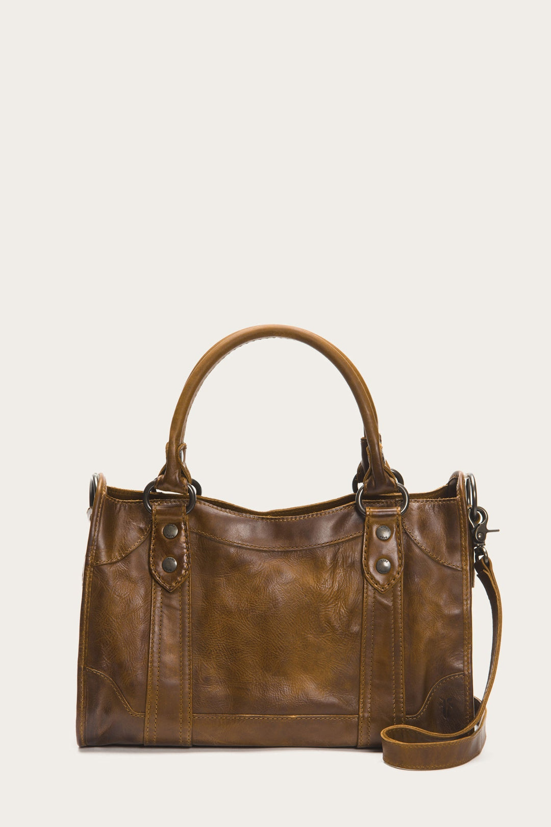 Melissa Cognac Satchel Cognac