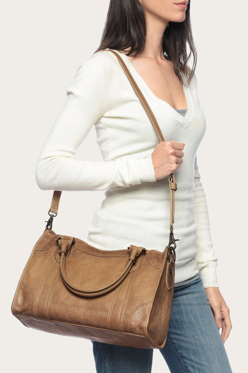 Melissa Beige Satchel Beige