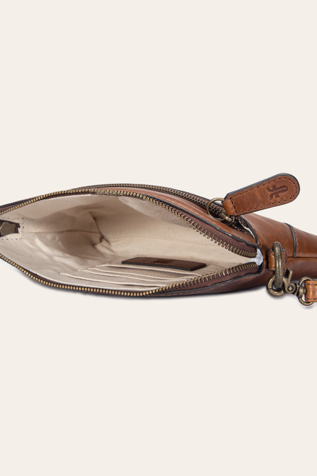 Melissa Cognac Crossbody Wristlet Cognac