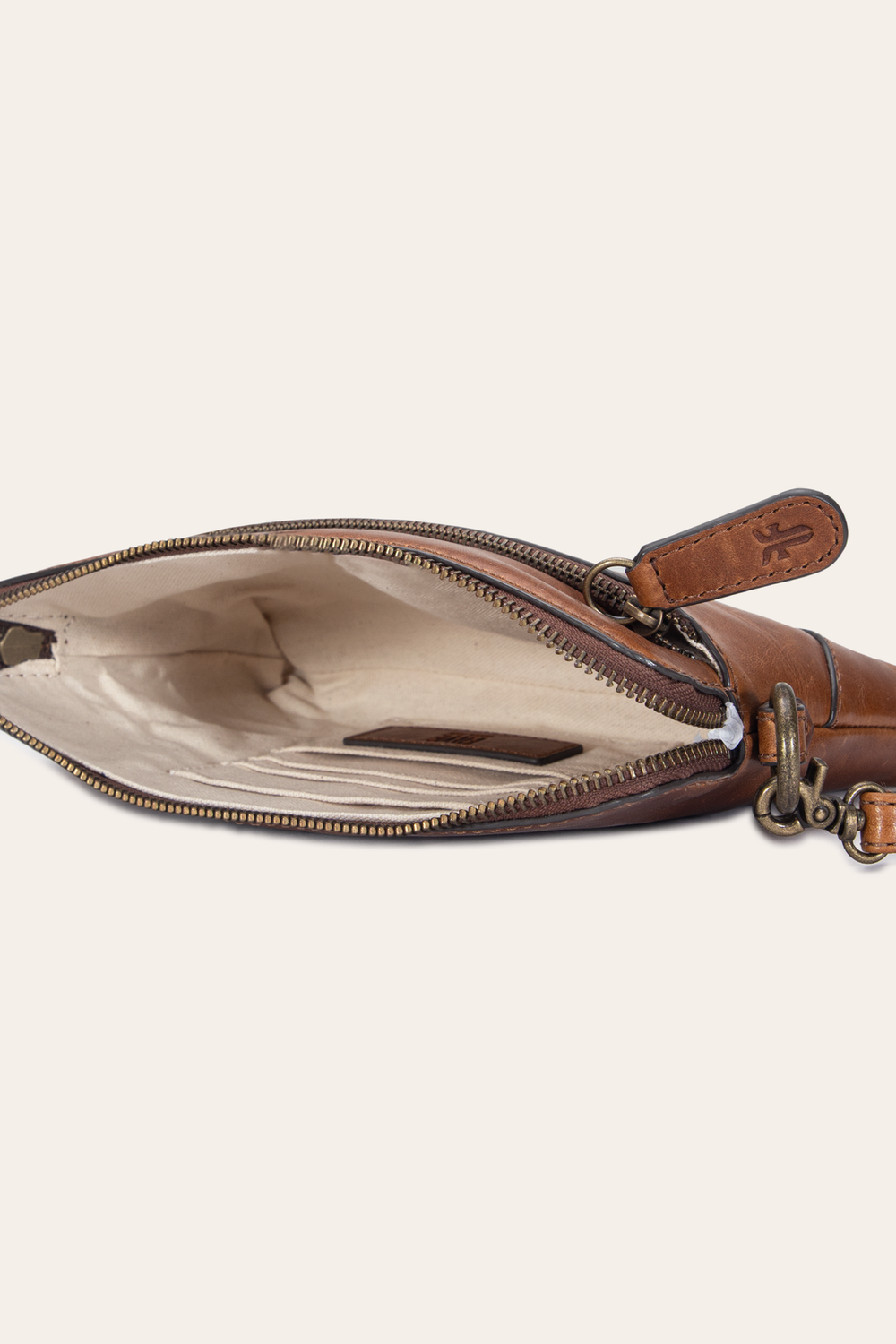 Melissa Cognac Crossbody Wristlet Cognac