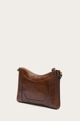 Melissa Cognac Zip Crossbody Cognac
