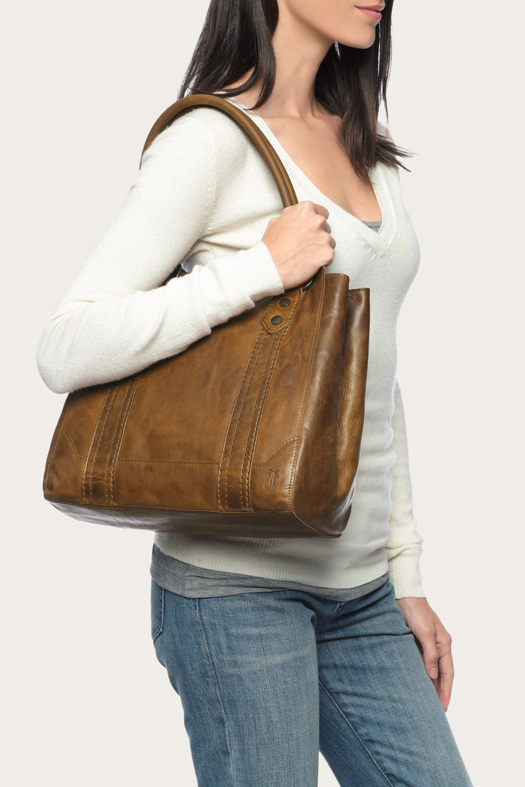 Melissa Cognac Tote Cognac