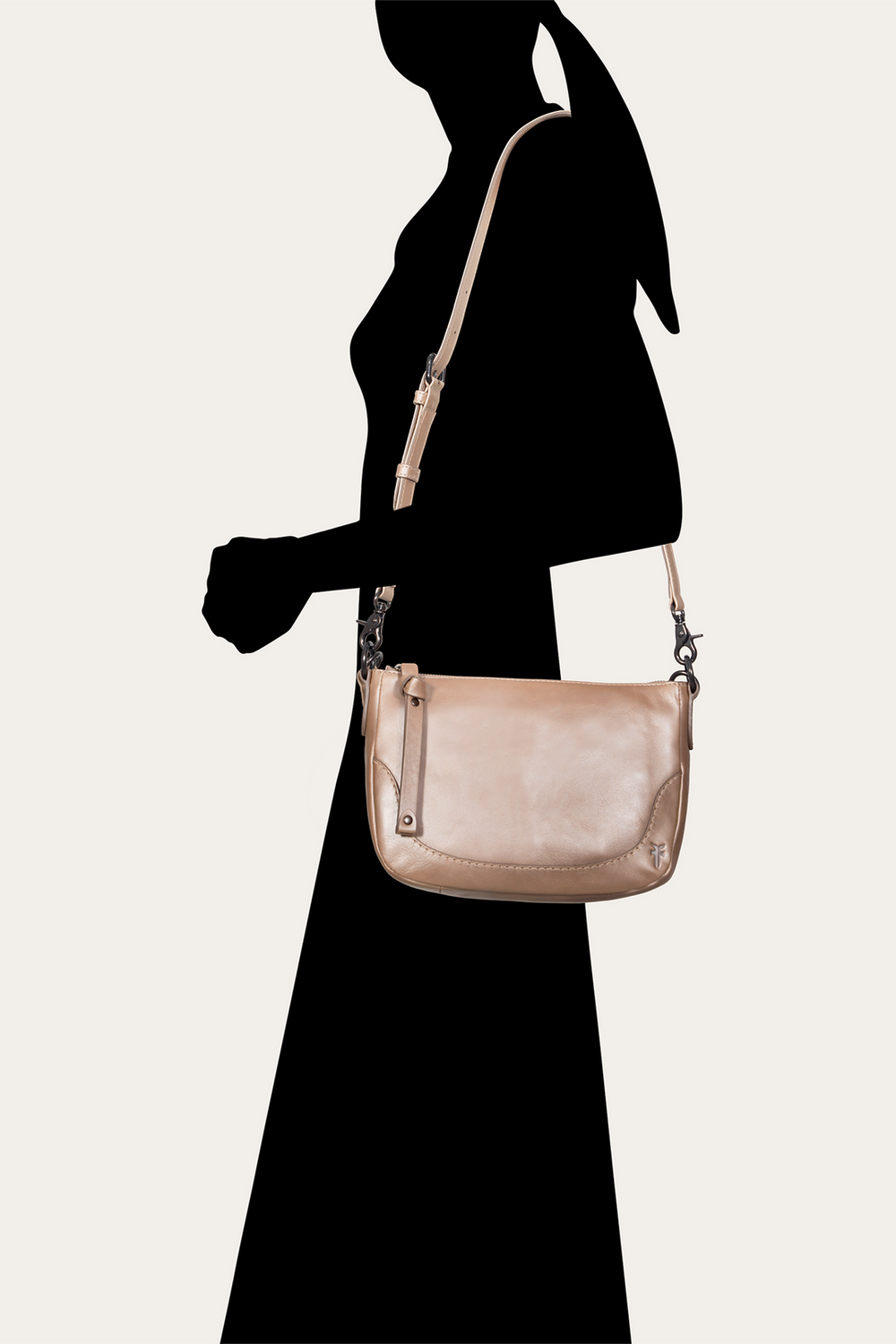 Light Bronze Melissa Crossbody Light Bronze