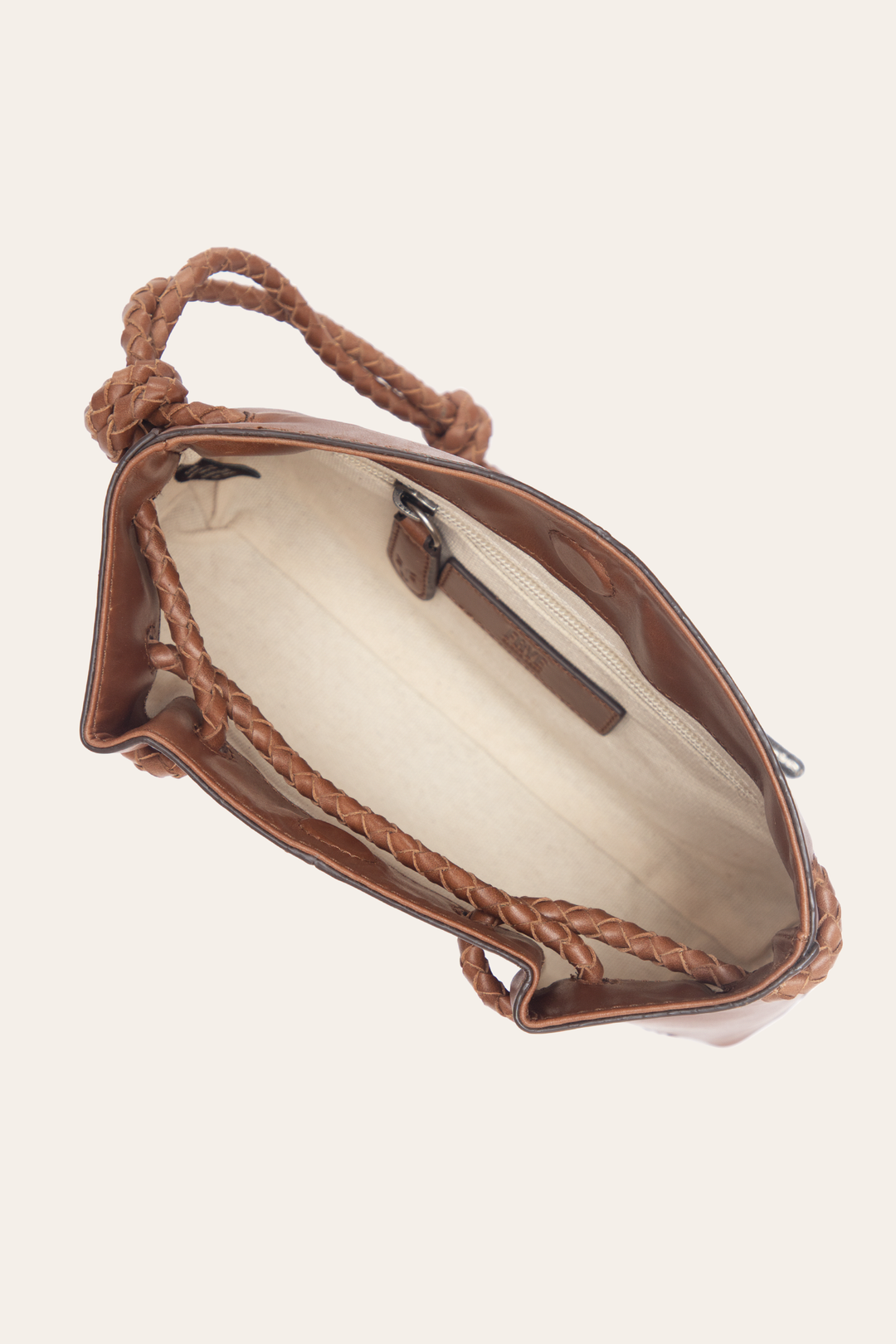 Cognac Caroline Wristlet Clutch Cognac
