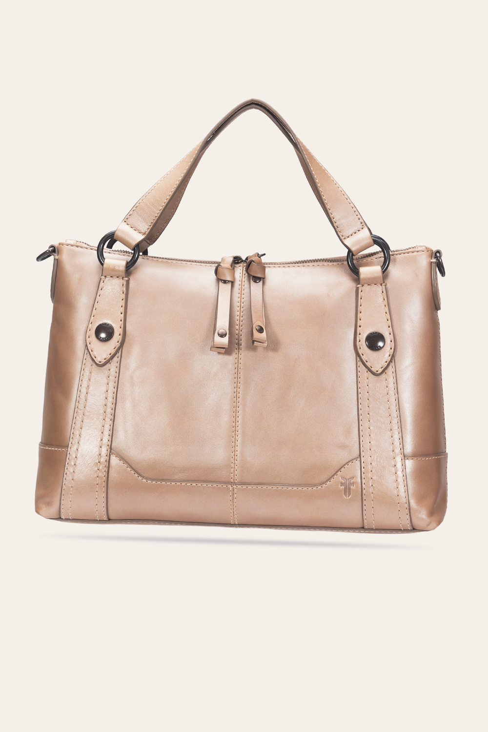 Light Bronze Melissa Medium Satchel Light Bronze