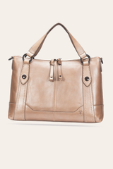 Light Bronze Melissa Medium Satchel Light Bronze