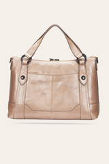 Light Bronze Melissa Medium Satchel Light Bronze
