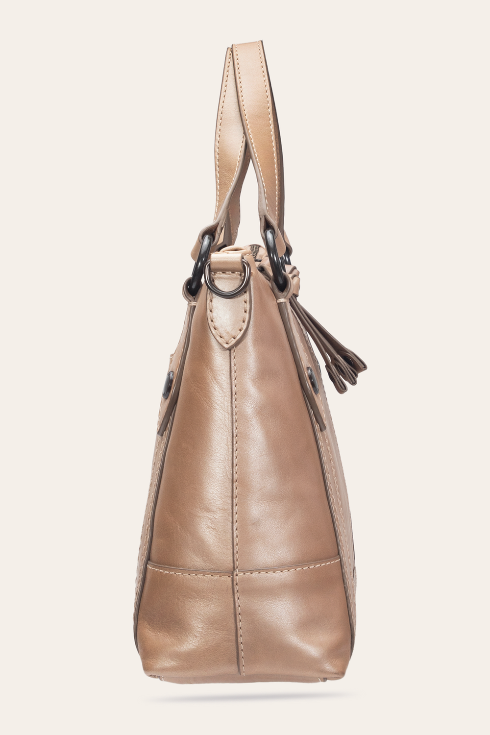 Light Bronze Melissa Medium Satchel Light Bronze