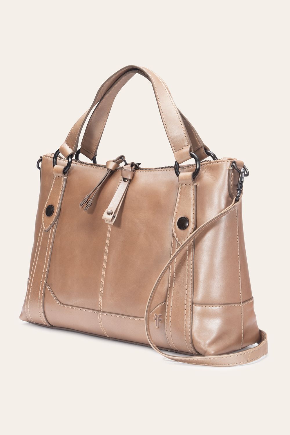 Light Bronze Melissa Medium Satchel Light Bronze