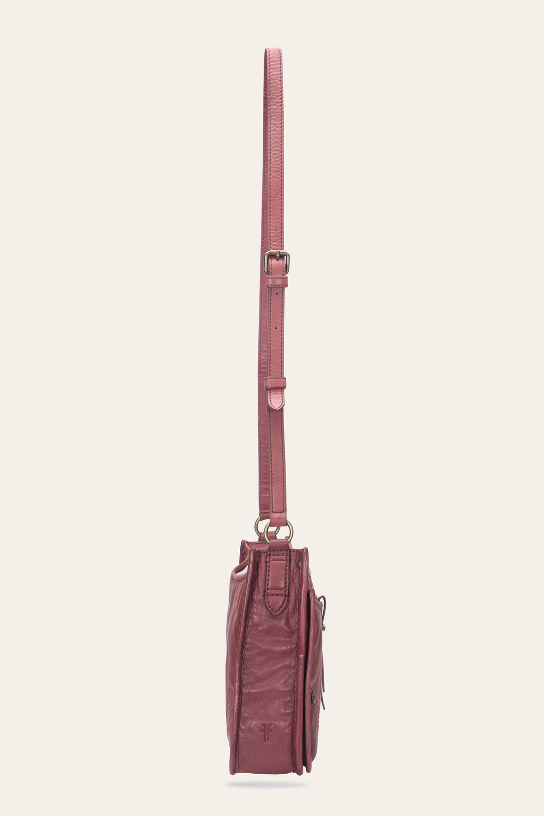 Campus Burgundy Crossbody Burgundy