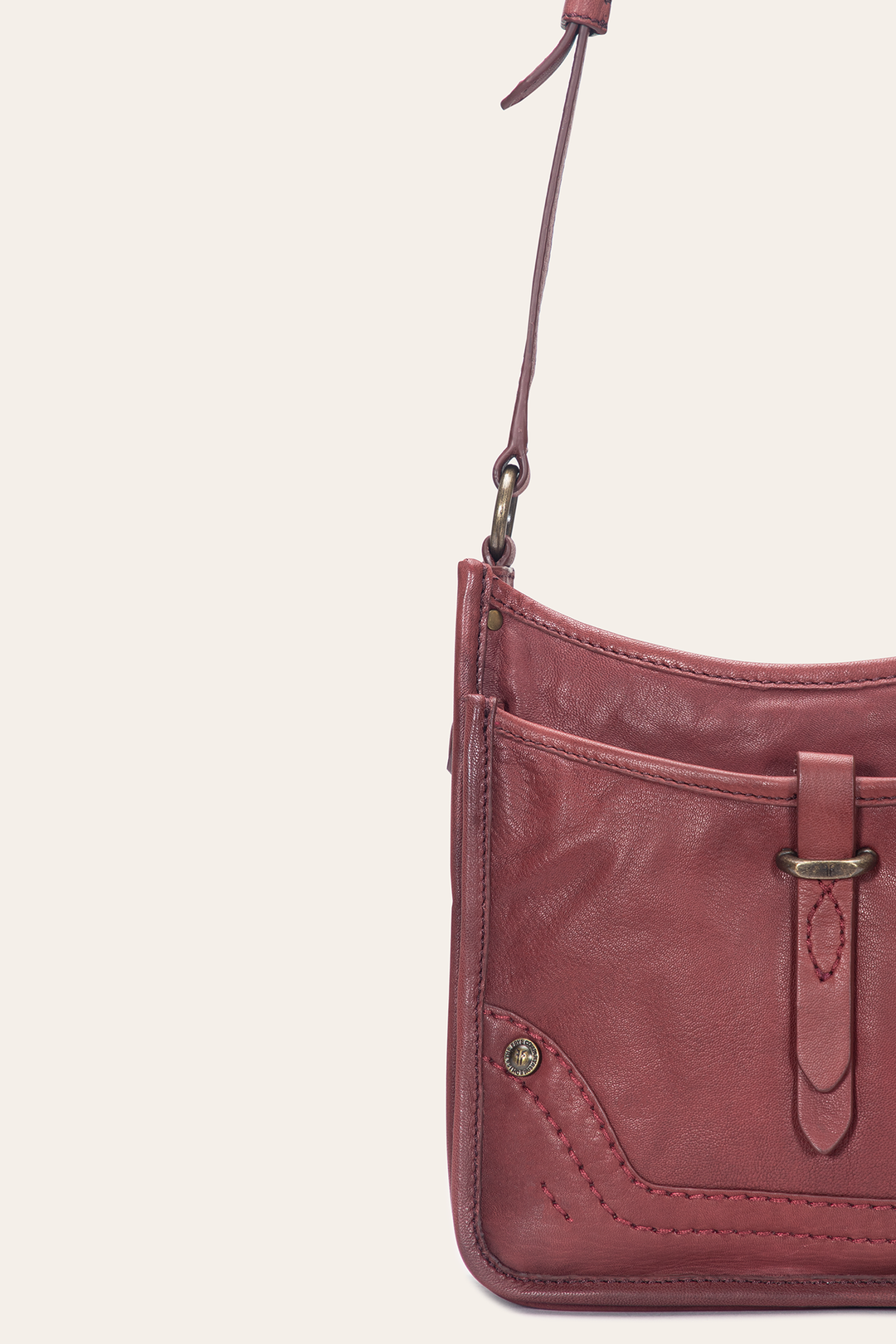 Campus Burgundy Crossbody Burgundy