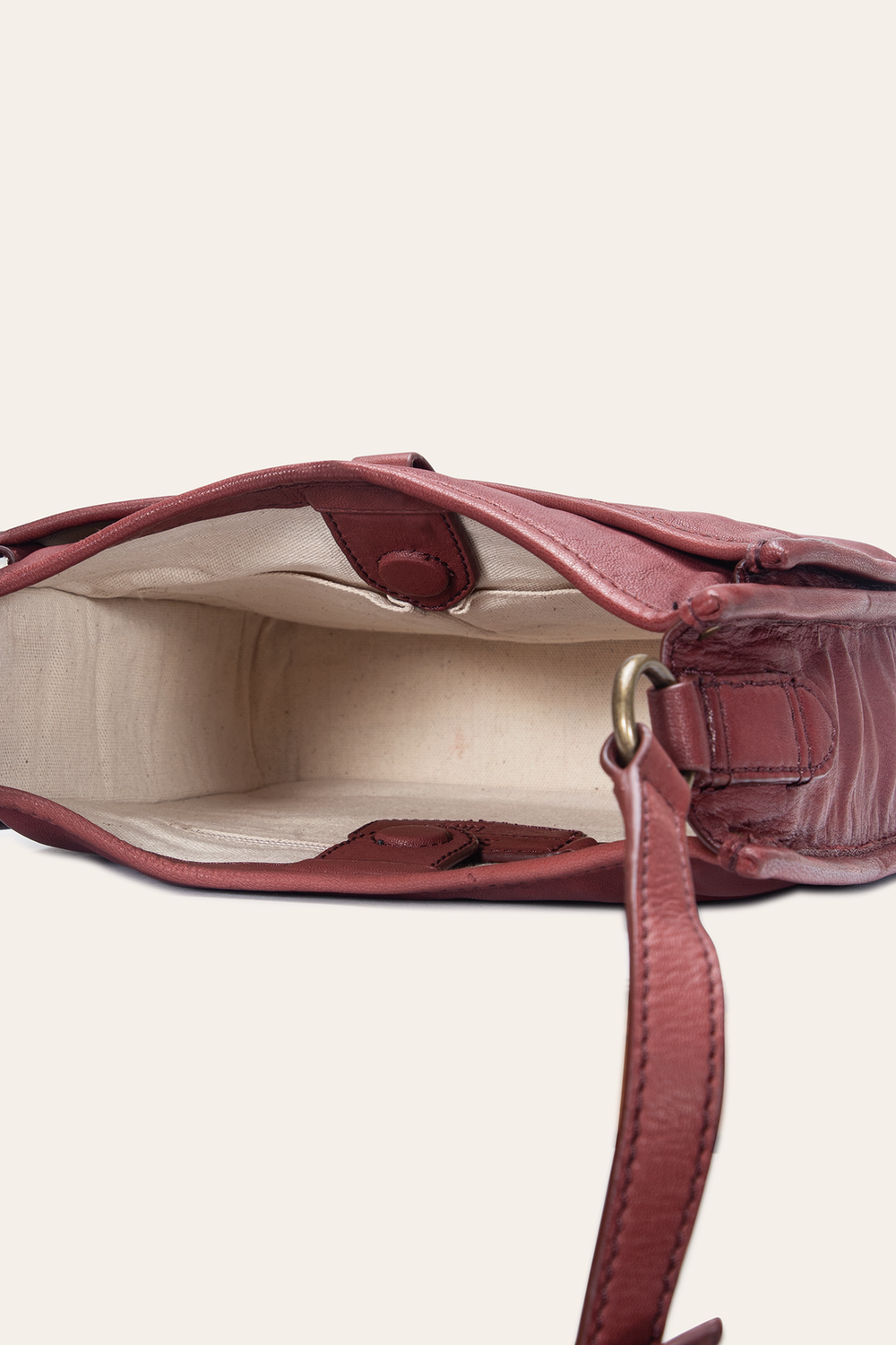 Campus Burgundy Crossbody Burgundy