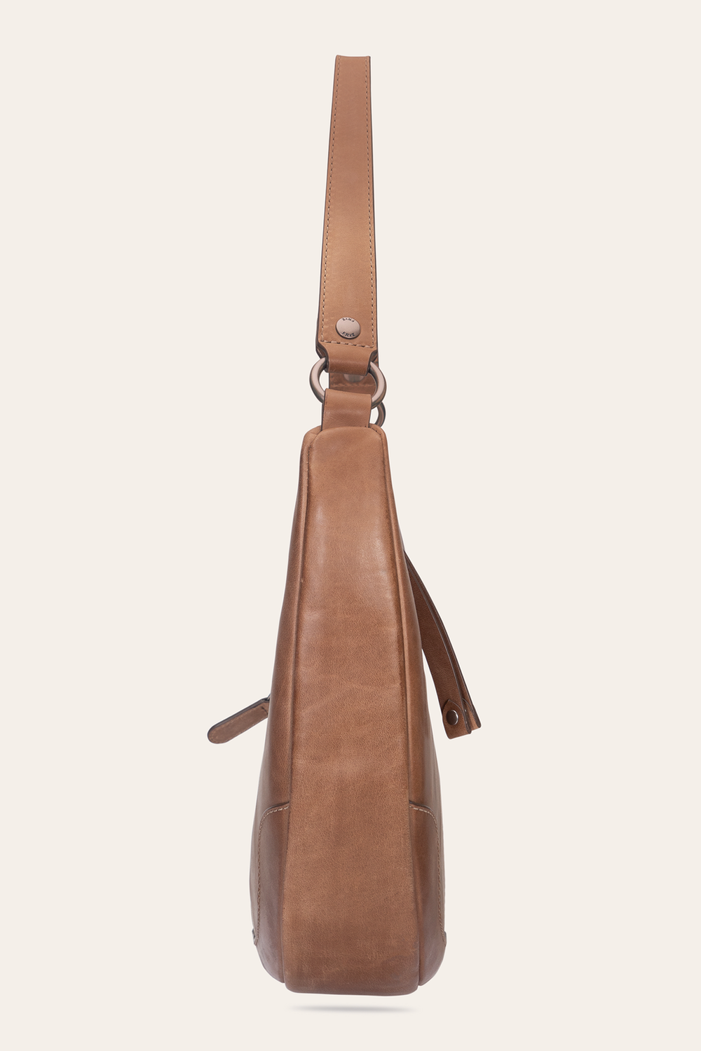 Melissa Beige Crescent Hobo Beige