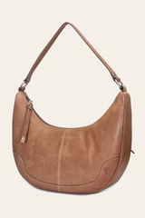 Melissa Beige Crescent Hobo Beige