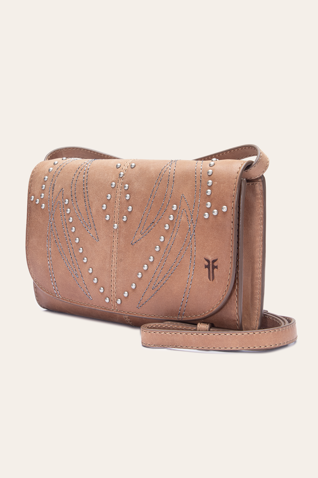 Sara Beige Wallet Crossbody Beige