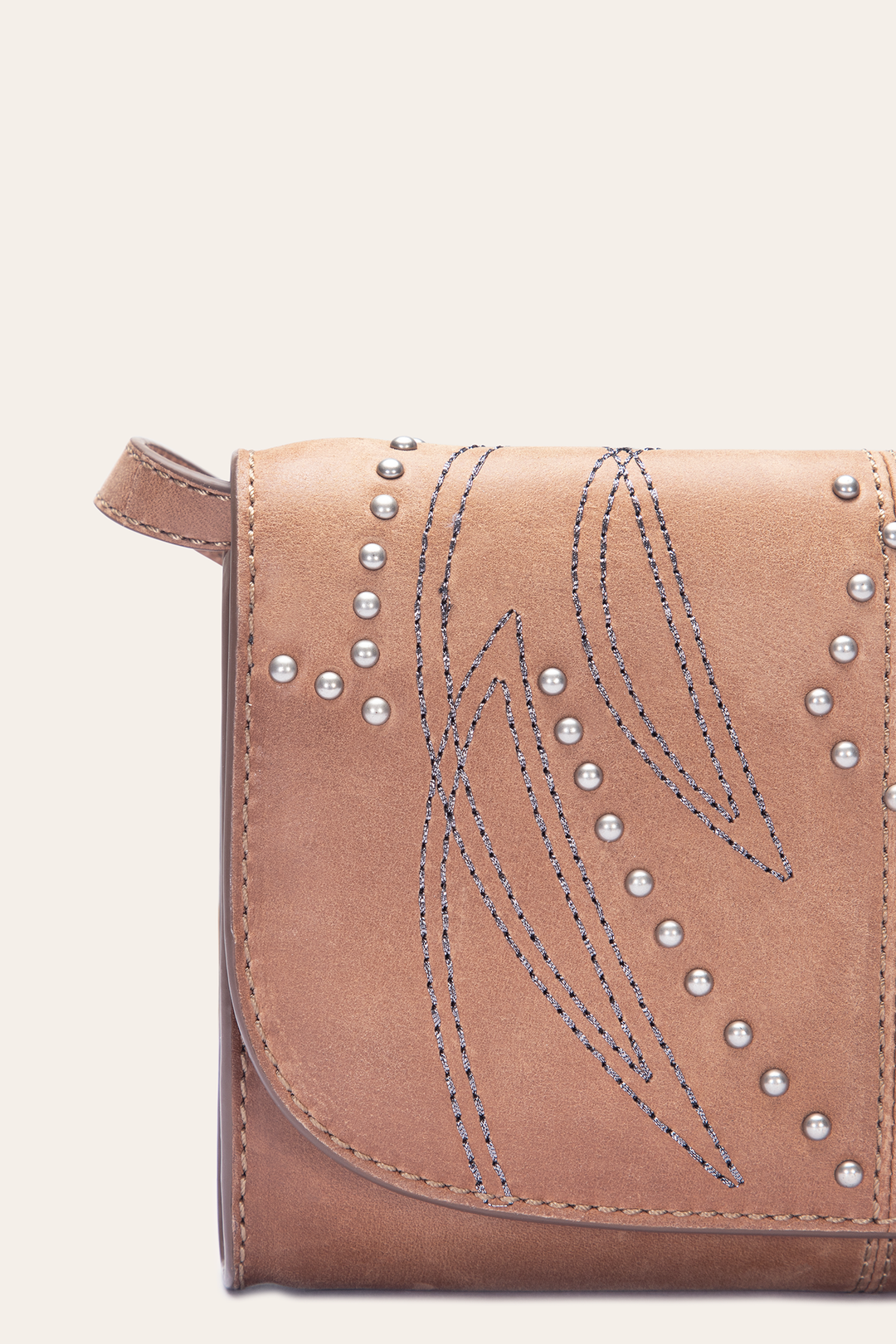 Sara Beige Wallet Crossbody Beige