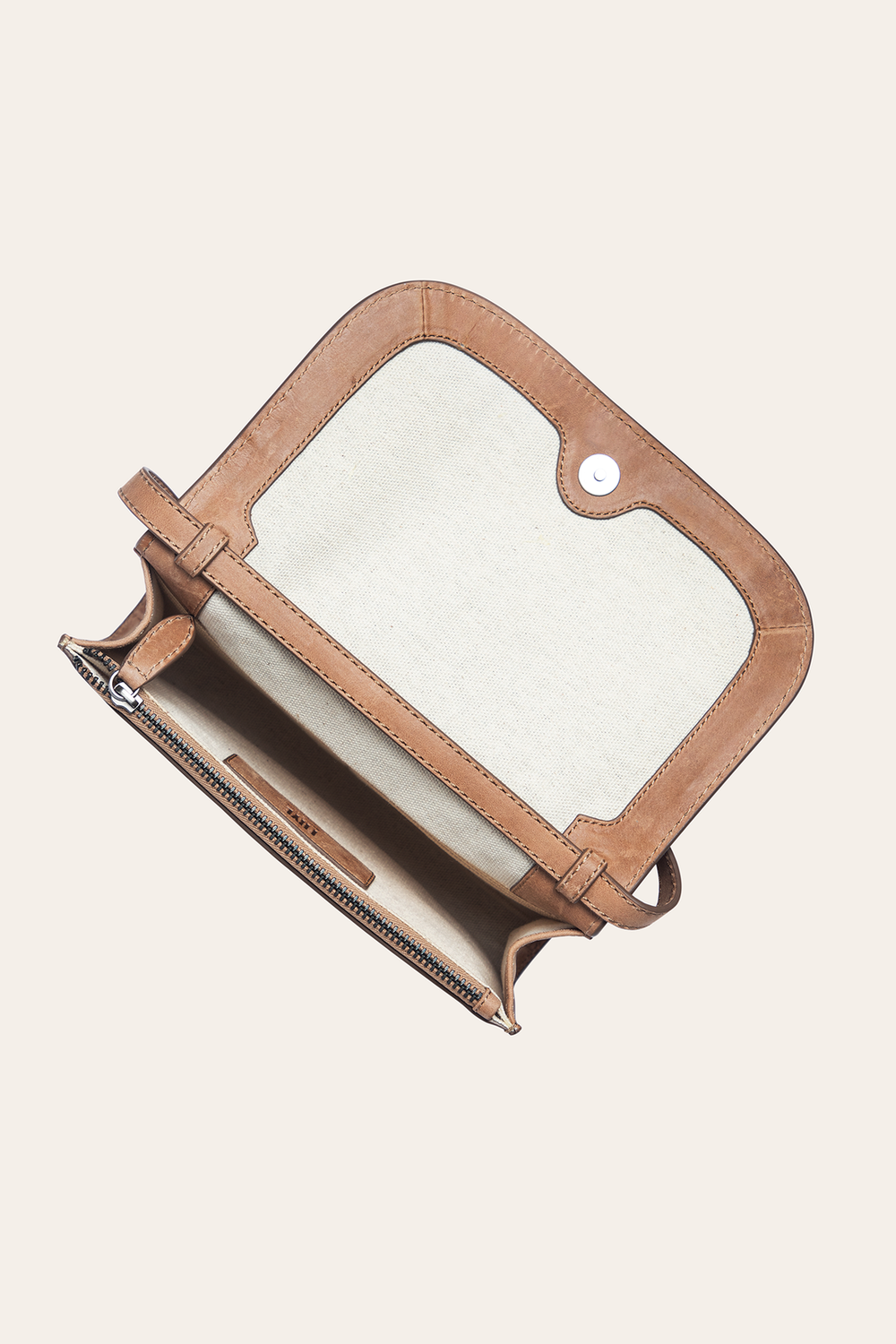 Sara Beige Wallet Crossbody Beige