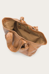 Nora Beige Knotted Tote Beige