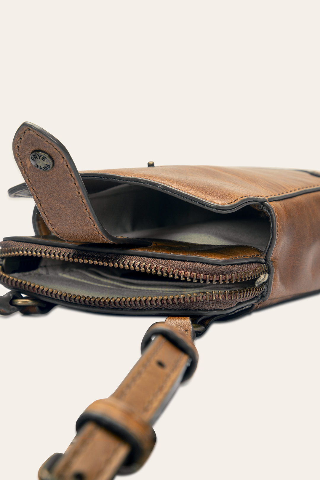 Melissa Cognac Phone Crossbody Cognac