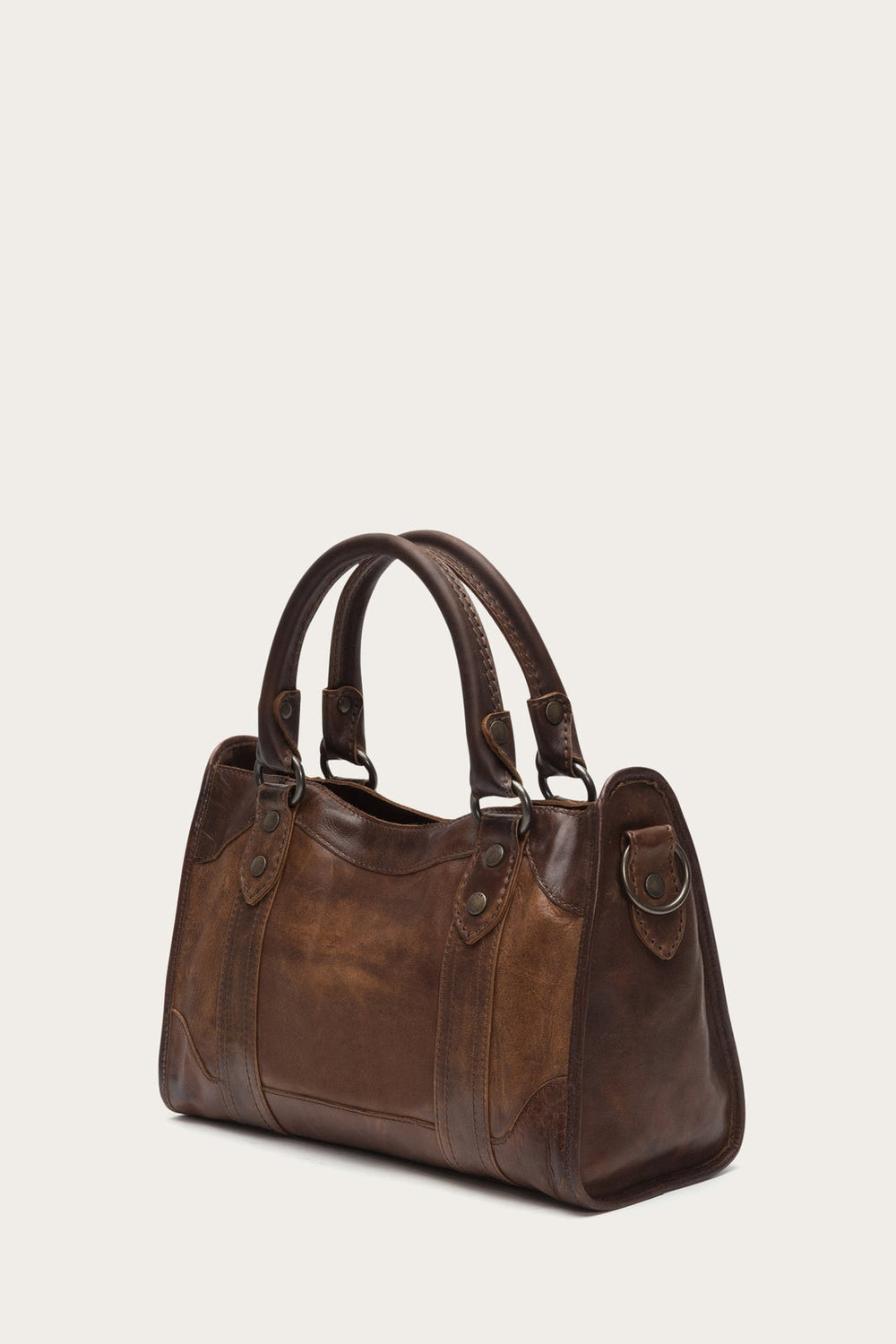 Melissa Dark Brown Satchel Dark Brown