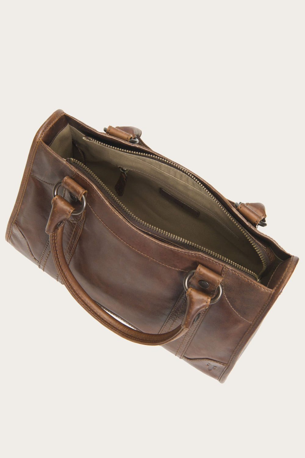 Melissa Dark Brown Satchel Dark Brown