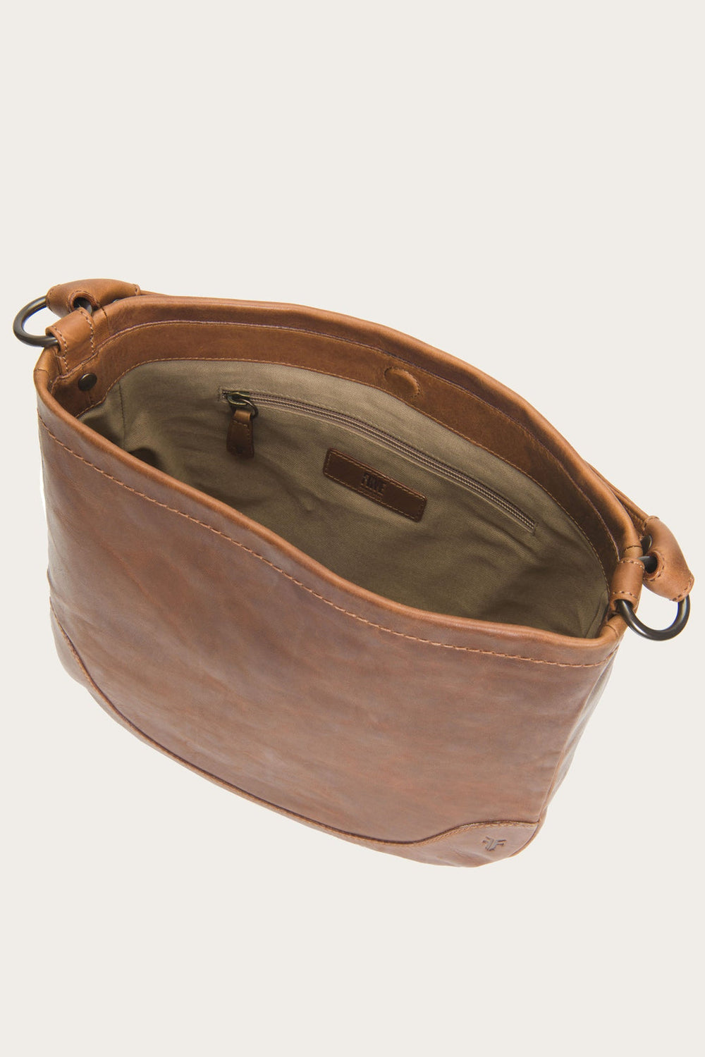 Melissa Cognac Hobo Cognac