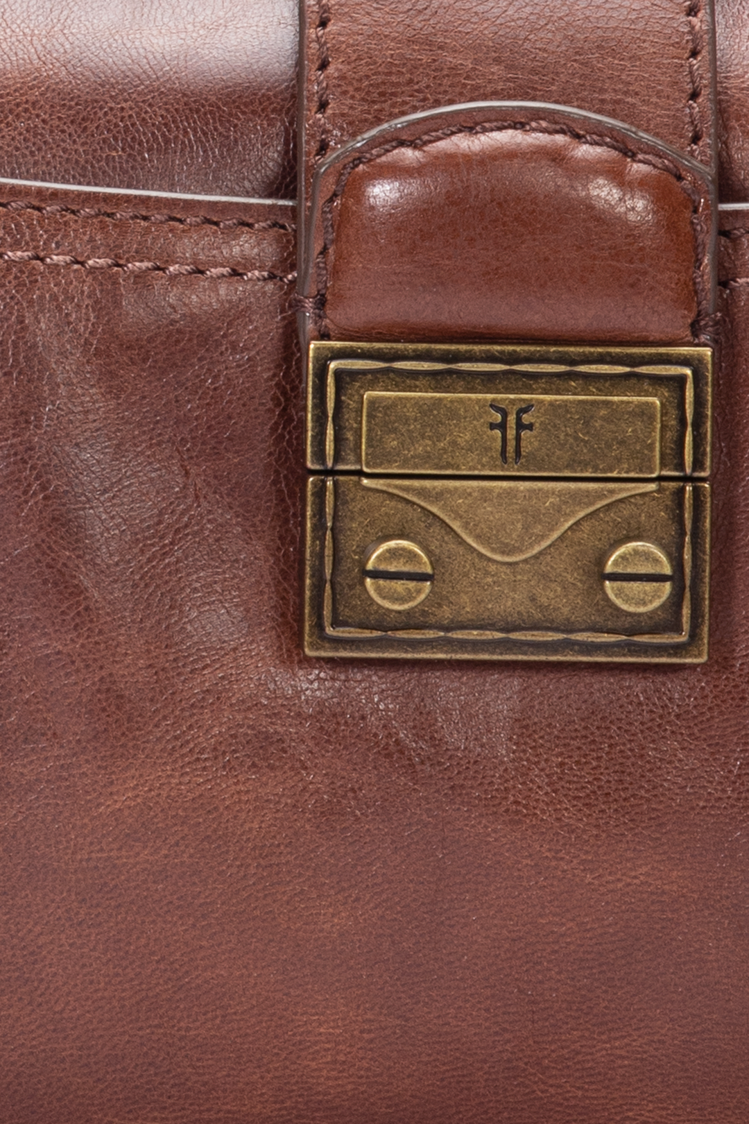 Alex Cognac Crossbody Clutch Cognac