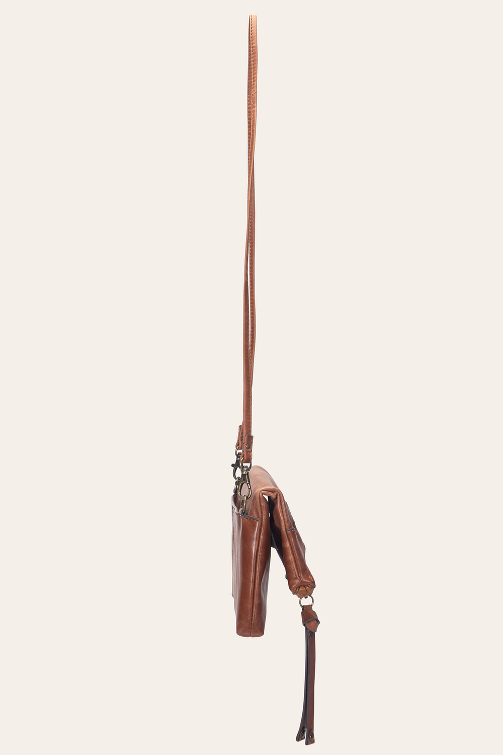 Melissa Cognac Crossbody Clutch Cognac