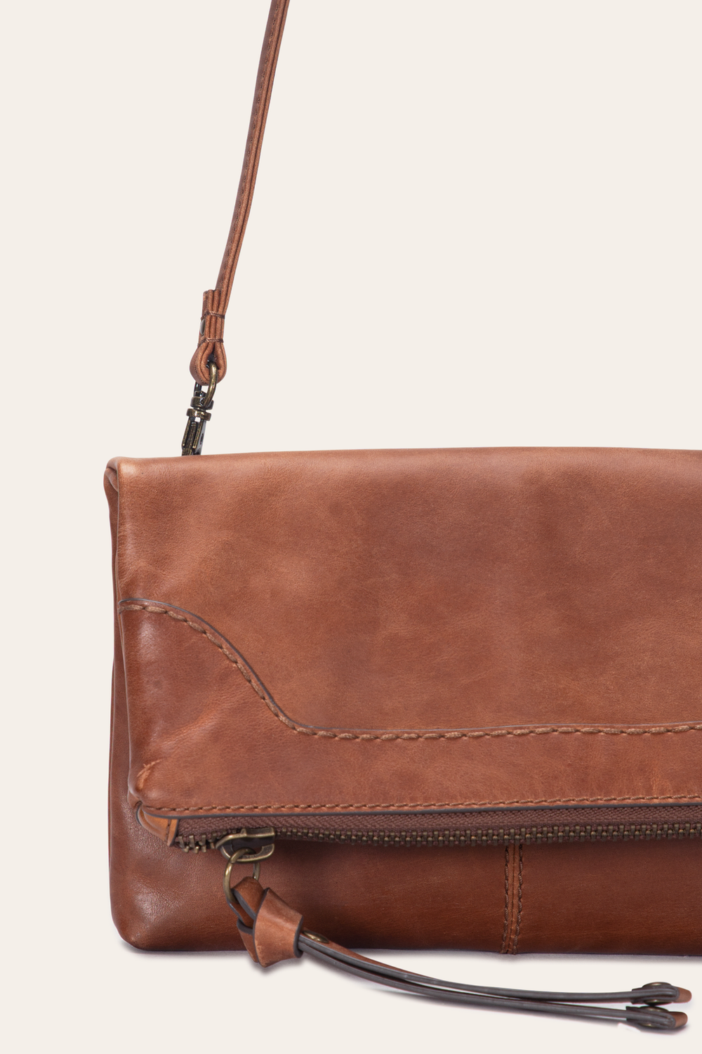 Melissa Cognac Crossbody Clutch Cognac