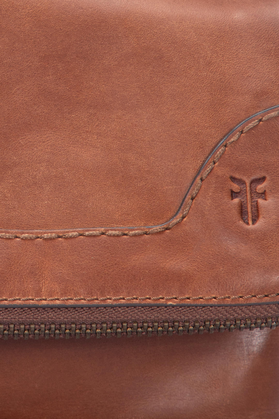 Melissa Cognac Crossbody Clutch Cognac