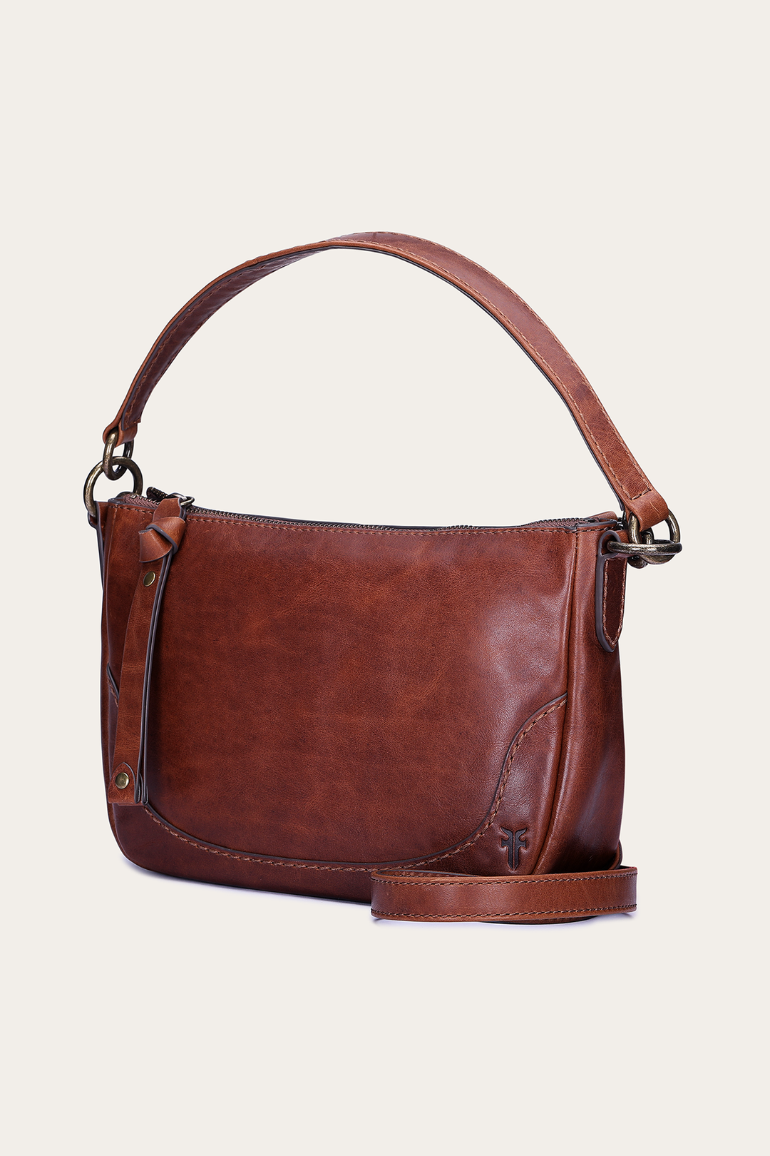 Melissa Cognac Crossbody Cognac