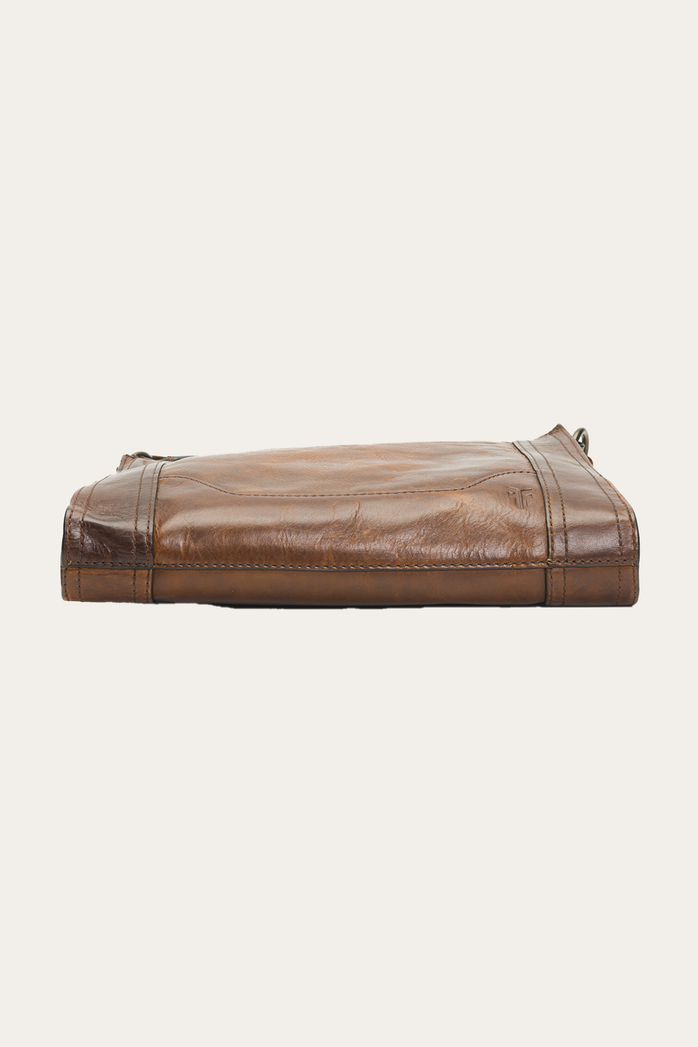Melissa Zip Crossbody in Dark Brown Dark Brown