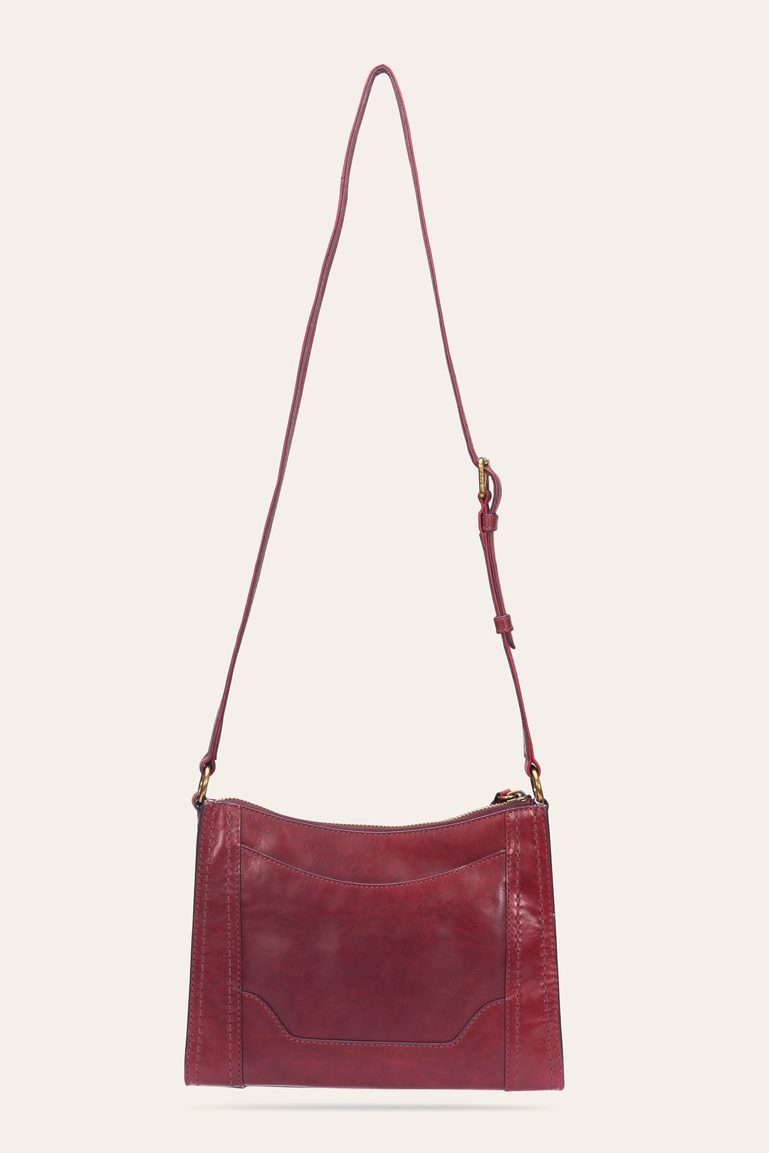 Berry Lacquer Melissa Zip Crossbody Berry Lacquer
