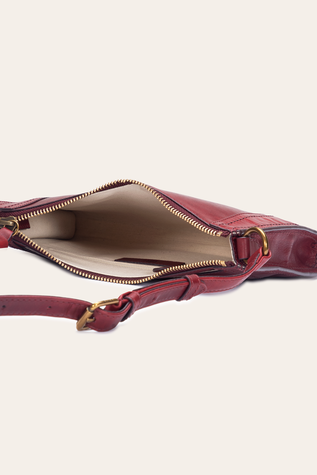 Berry Lacquer Melissa Zip Crossbody Berry Lacquer